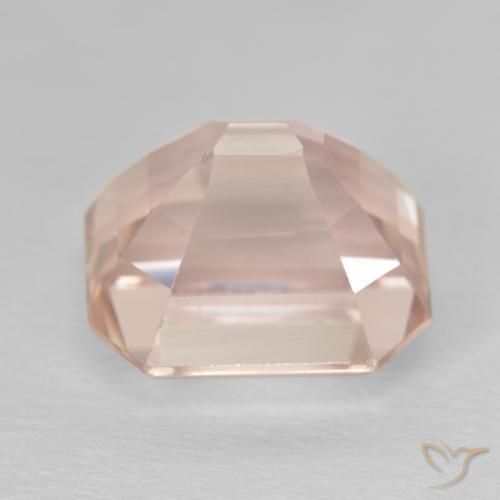 Kunzite Rose moyen naturelle Octogone / coupe Émeraude, 11.86 ct, VS