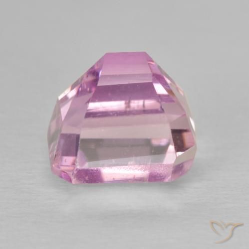 Kunzite Rose clair naturelle Octogone / coupe Émeraude, 2.49 ct, VS