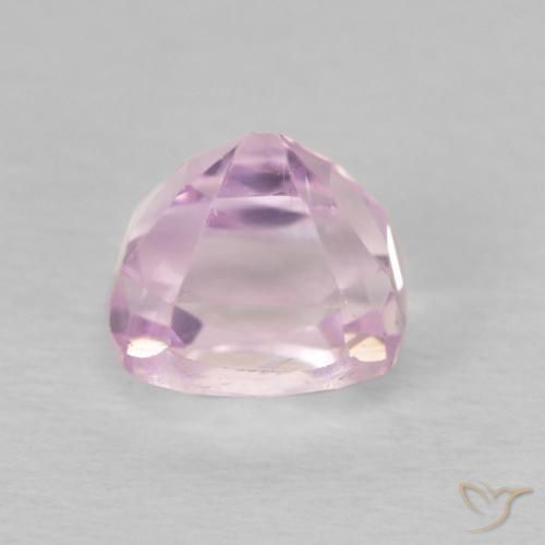 Kunzite Rose cerise léger naturelle Taille émeraude, 1.45 ct, VS