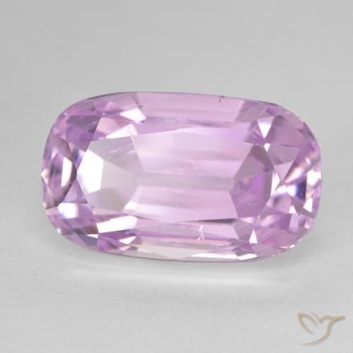 Kunzite Rose pourpre royal naturelle Coussin, 18.08 ct, VS