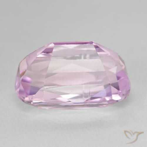 Kunzite Rose pourpre royal naturelle Coussin, 18.08 ct, VS
