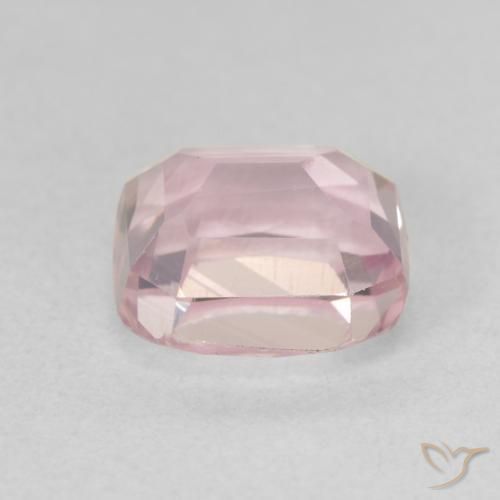Kunzite Rose clair naturelle Coussin, 2.91 ct, VS