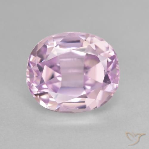 6.11ct Naturel Rose clair Kunzite, ovale, VS