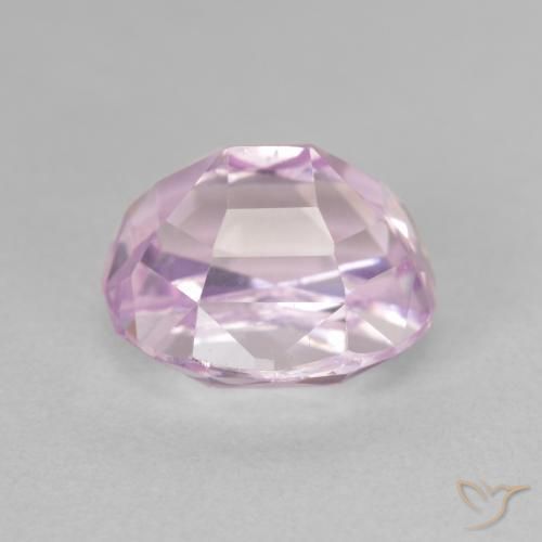 Kunzite Rose clair naturelle ovale, 6.11 ct, VS