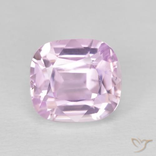 4.56ct Naturel Rose moyen Kunzite, Coussin, VS
