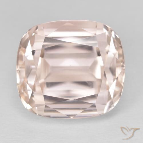 19.63ct Naturel Rose clair Kunzite, Coussin, VVS-VS