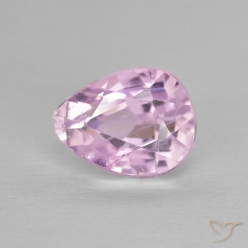 3.21ct Naturel Rose moyen Kunzite, En forme de poire, VS