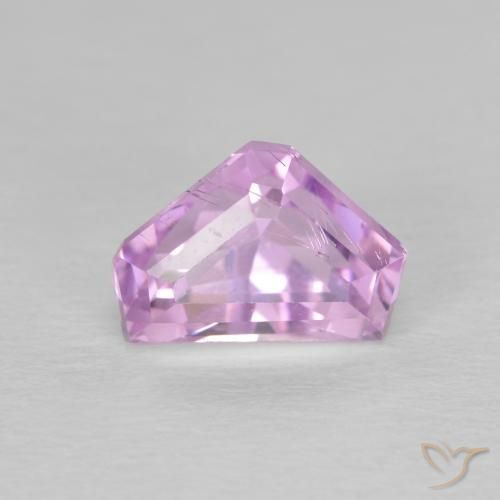 2.74ct Naturel Rose pourpre royal très clair Kunzite, Fantaisie, VS