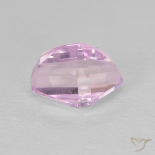 Kunzite Rose pourpre royal très clair naturelle Fantaisie, 2.74 ct, VS