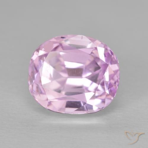Kunzite Rose cerise naturelle ovale, 6.70 ct, VS