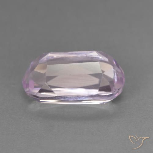 Kunzite Rose pourpre royal naturelle Coussin, 4.83 ct, VS