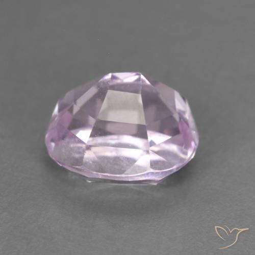 Kunzite Rose très clair naturelle ovale, 2.62 ct, VVS-VS
