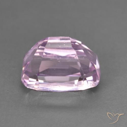 Kunzite Rose moyen naturelle Coussin, 4.60 ct, VVS-VS