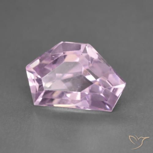 Kunzite Rose cerise naturelle Fantaisie, 3.82 ct, VS