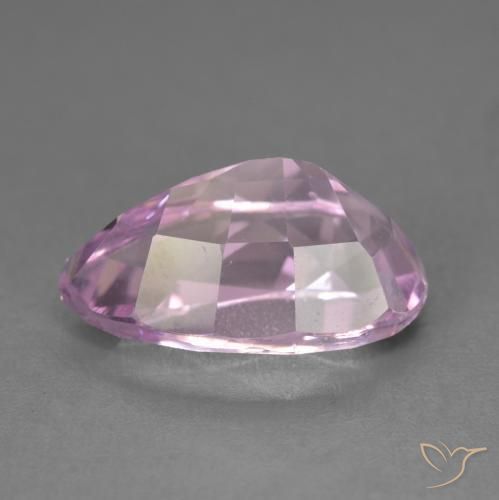 Kunzite Ton rose cerise naturelle En forme de poire, 7.90 ct, VVS-VS