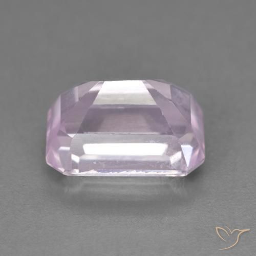 Kunzite Ton rose cerise naturelle Octogone / coupe Émeraude, 5.04 ct, VVS-VS