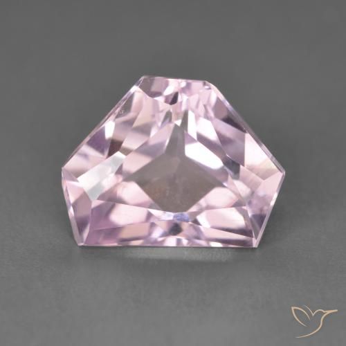 4.96ct Naturel Ton rose très clair Kunzite, Fantaisie, VVS-VS