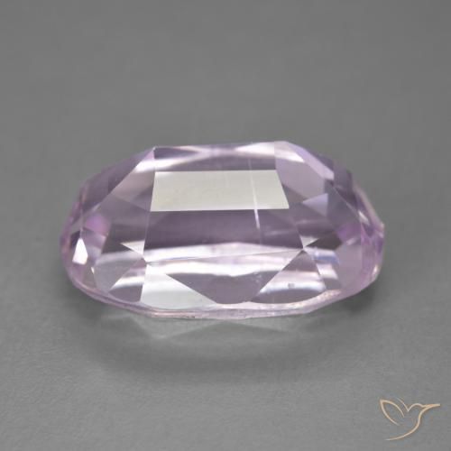 Kunzite Rose Pourpre naturelle ovale, 12.85 ct, VS