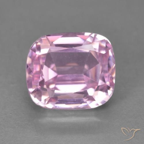 5.03ct Naturel Ton rose cerise Kunzite, Coussin, VVS