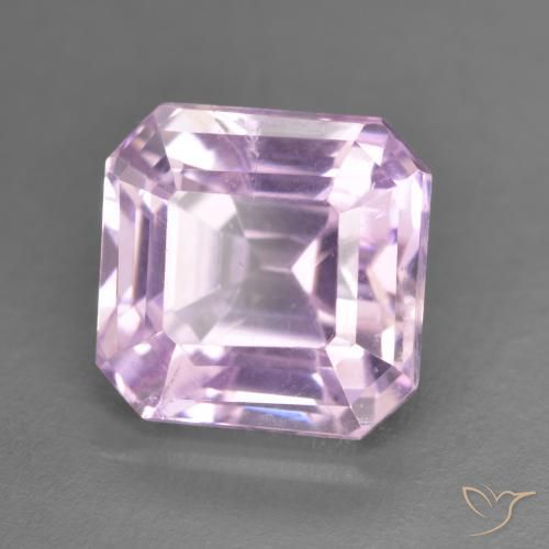 Kunzite Ton rose cerise naturelle Octogone / coupe Émeraude, 5.92 ct, VS