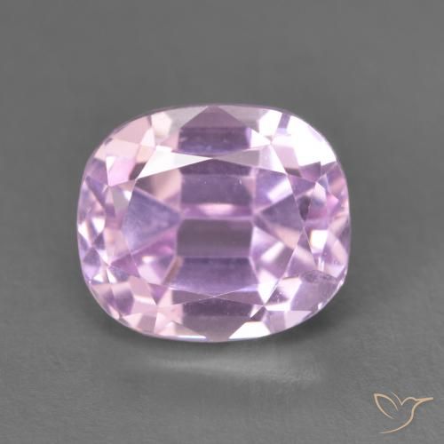 4.16ct Naturel Rose moyen Kunzite, Coussin, VVS