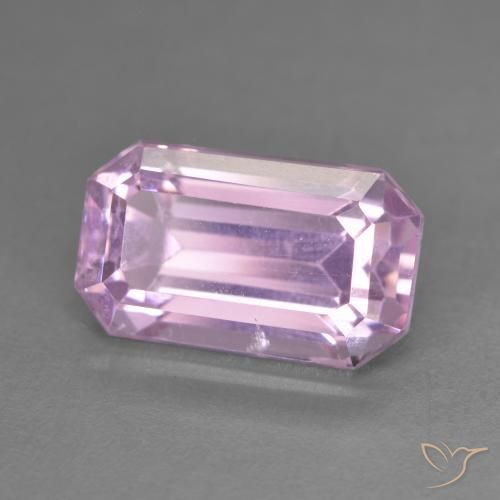 Kunzite Rose moyen naturelle Octogone / coupe Émeraude, 6.54 ct, VS