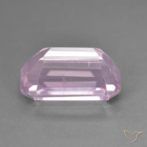Kunzite Rose moyen naturelle Octogone / coupe Émeraude, 6.54 ct, VS