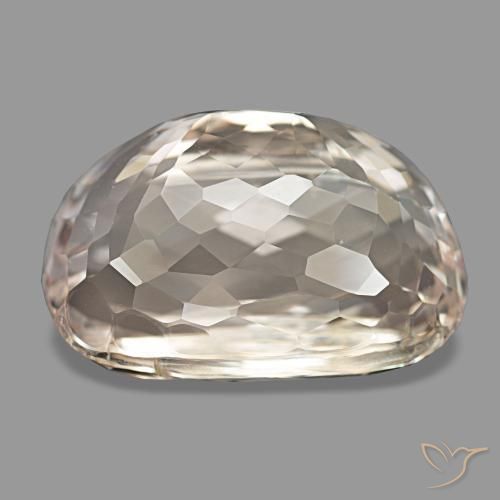 Kunzite rose naturelle coupe coussin, 43,49 ct, VS