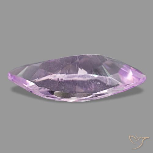Kunzite violet naturelle forme fantaisie, 7,54 ct, VS-SI