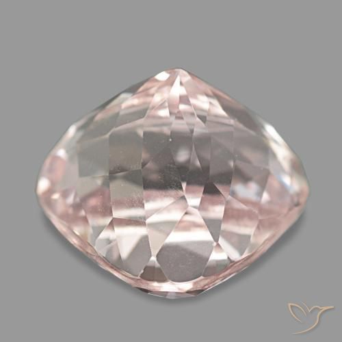 Kunzite rose naturelle trillion, 13,45 ct, VS