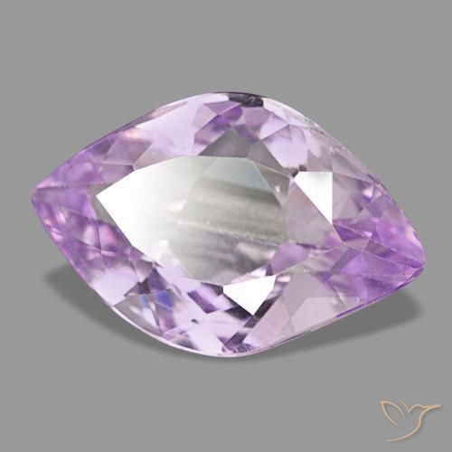 Kunzite violet naturelle marquise, 6,92 ct, VS