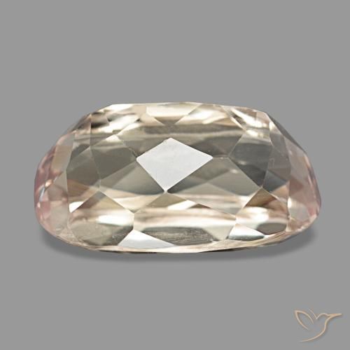Kunzite rose naturelle coupe ovale, 10,83 ct, VS