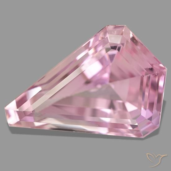 Kunzite rose de 31,04 ct, fantaisie, VS