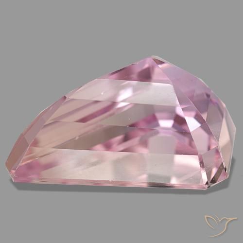 Kunzite rose naturelle forme fantaisie, 31,04 ct, VS
