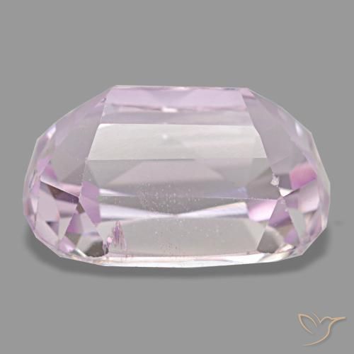 Kunzite rose naturelle coupe coussin, 2,59 ct, VS