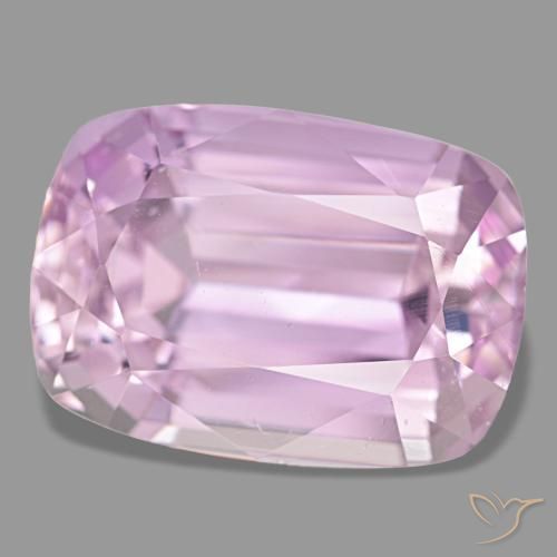 Kunzite rose naturelle coupe coussin, 22,07 ct, VS