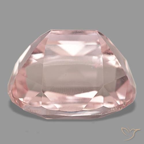 Kunzite rose naturelle coupe ovale, 35,28 ct, VS
