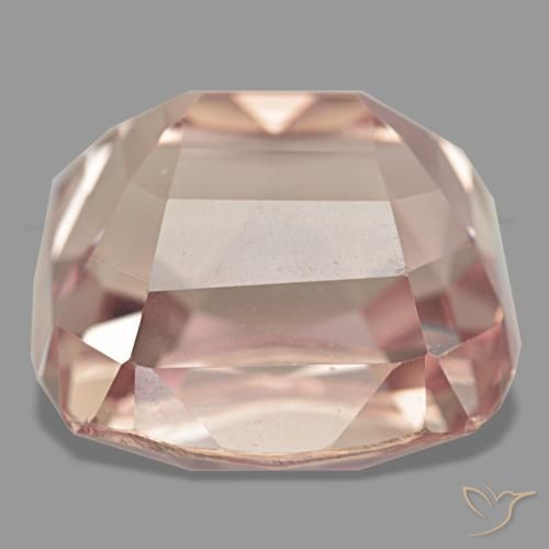 Kunzite rose naturelle coupe coussin, 60,24 ct, VS
