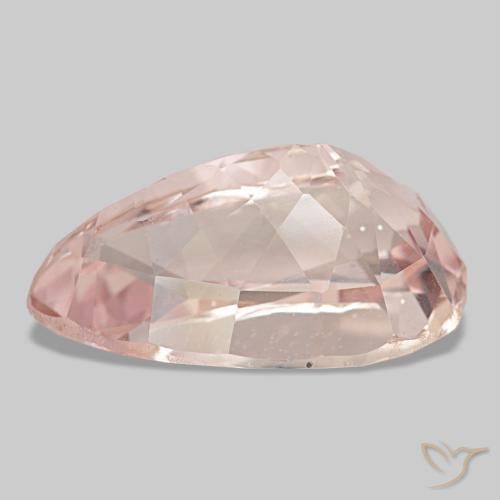 Kunzite rose naturelle en forme de poire, 23,91 ct, VS