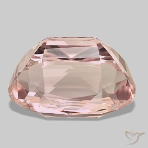 Kunzite rose naturelle coupe ovale, 41,29 ct, VVS-VS