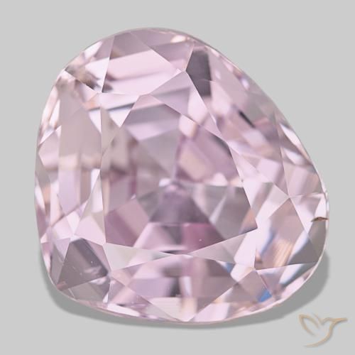 Kunzite rose naturelle en forme de poire, 22,48 ct, VS