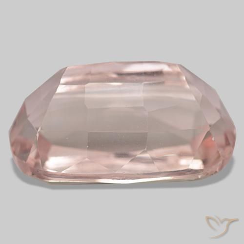 Kunzite rose naturelle coupe coussin, 16,22 ct, VVS-VS