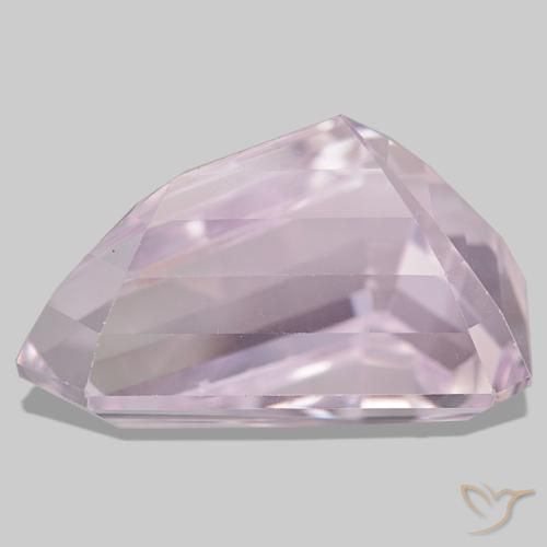 Kunzite rose naturelle forme fantaisie, 52,79 ct, VS
