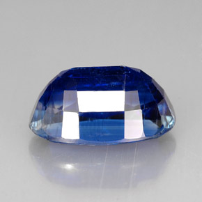 Cyanite bleue naturelle coupe ovale, 9,45 ct, VS-SI