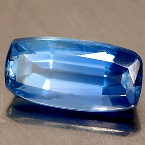 Disthène Bleu naturelle Coupe coussin, 1.33 ct, VS