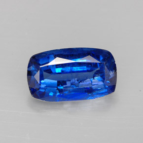 Cyanite bleue naturelle coupe coussin, 3,55 ct, SI