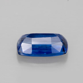 Cyanite bleue naturelle coupe coussin, 3,55 ct, SI