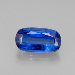 Cyanite bleue naturelle coupe coussin, 1,80 ct, SI