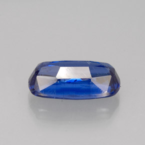 Cyanite bleue naturelle coupe coussin, 1,80 ct, SI
