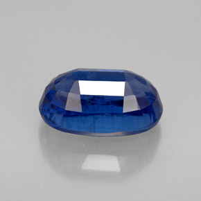 Cyanite bleue naturelle coupe ovale, 1,59 ct, SI